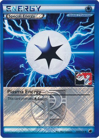 Plasma Energy (106/116) (Play Pokemon Promo) [Black & White: Plasma Freeze] | Game Haven TX