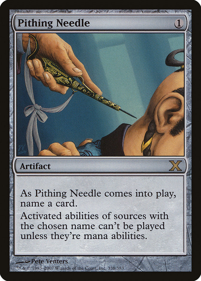 Pithing Needle [Tenth Edition] | Game Haven TX