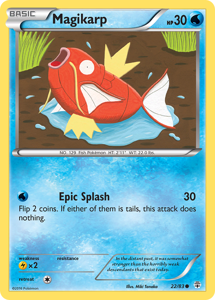 Magikarp (22/83) [XY: Generations] | Game Haven TX