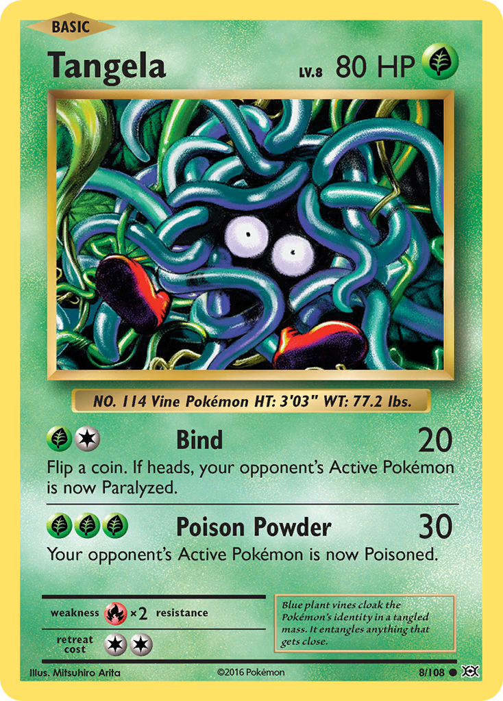 Tangela (8/108) [XY: Evolutions] | Game Haven TX
