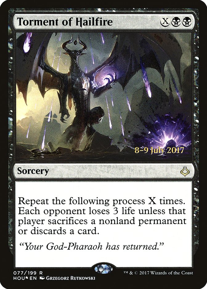 Torment of Hailfire [Hour of Devastation Promos] | Game Haven TX