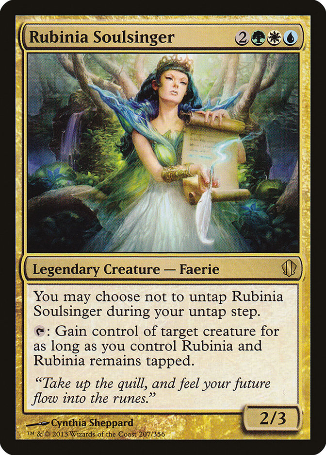 Rubinia Soulsinger [Commander 2013] | Game Haven TX
