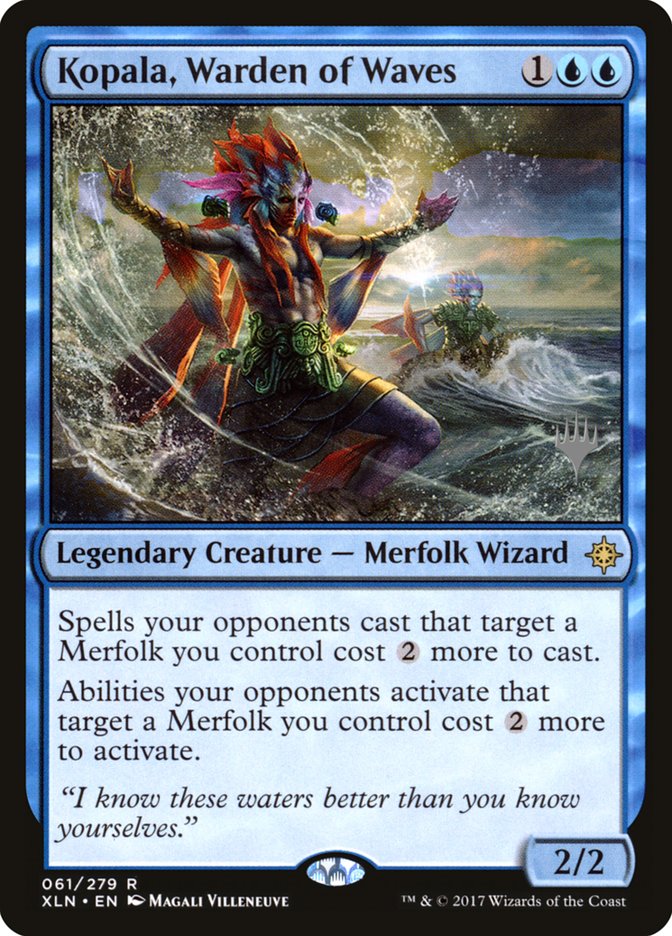 Kopala, Warden of Waves [Ixalan Promos] | Game Haven TX