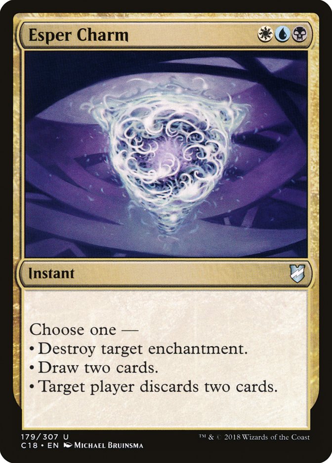 Esper Charm [Commander 2018] | Game Haven TX