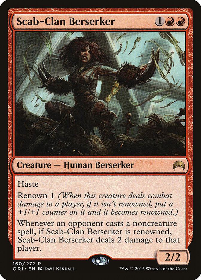 Scab-Clan Berserker [Magic Origins] | Game Haven TX