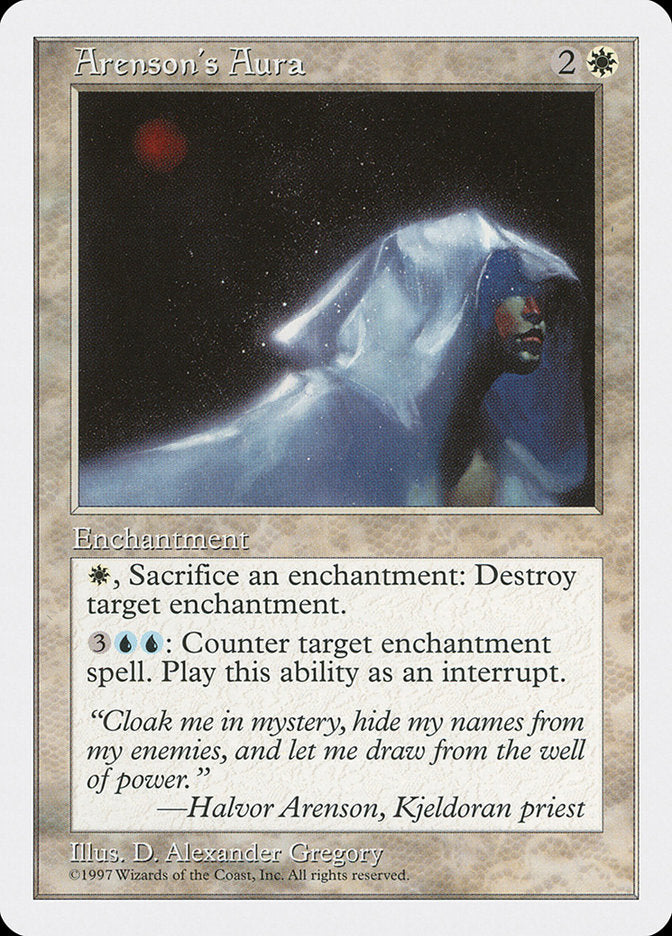 Arenson's Aura [Fifth Edition] | Game Haven TX
