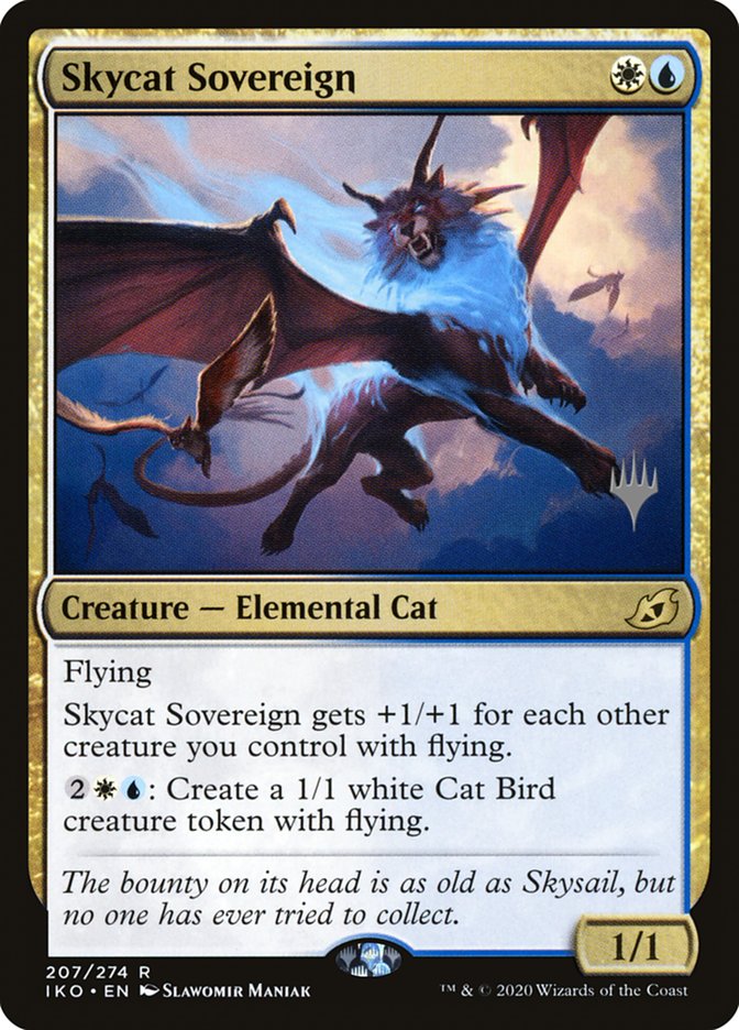 Skycat Sovereign (Promo Pack) [Ikoria: Lair of Behemoths Promos] | Game Haven TX