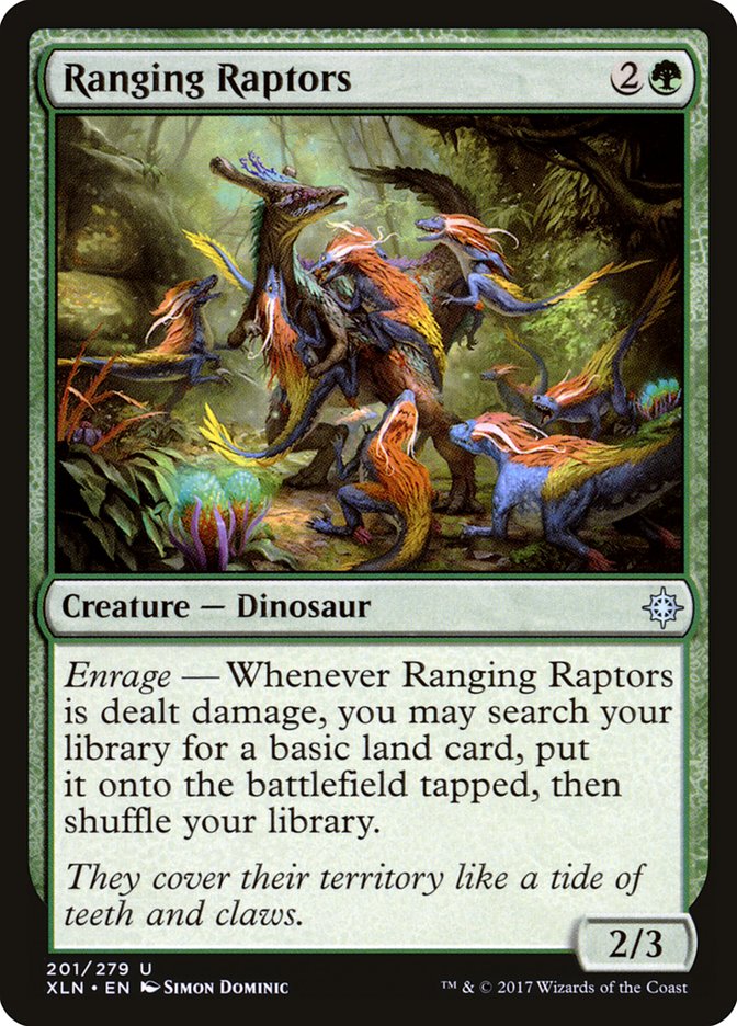 Ranging Raptors [Ixalan] | Game Haven TX