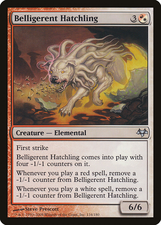 Belligerent Hatchling [Eventide] | Game Haven TX