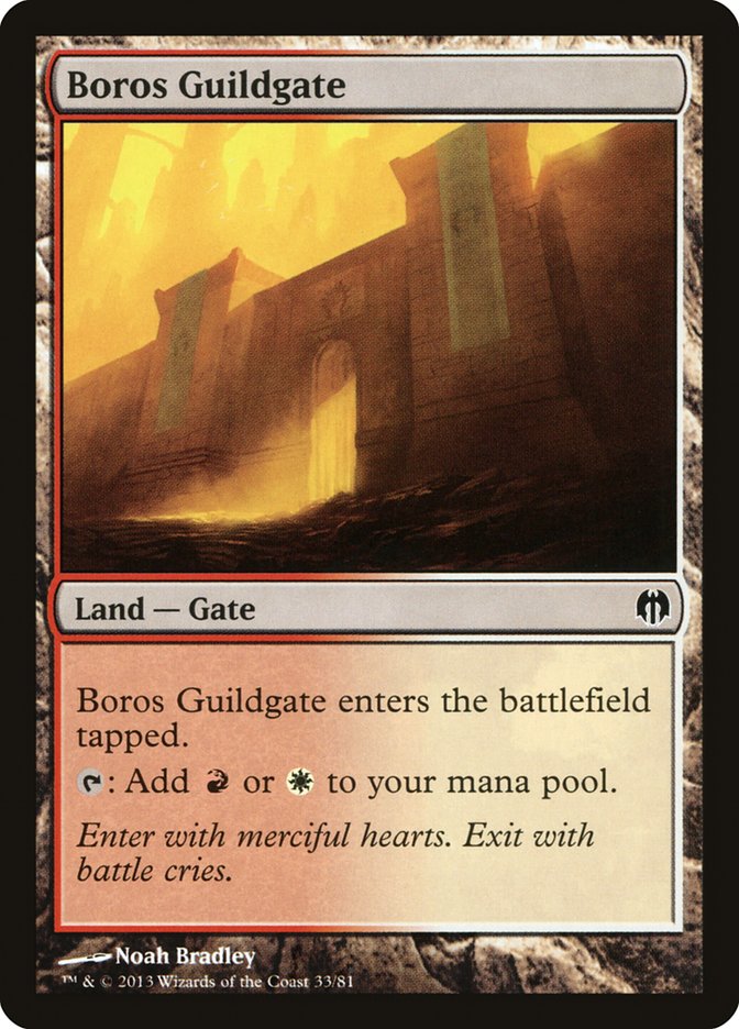 Boros Guildgate [Duel Decks: Heroes vs. Monsters] | Game Haven TX
