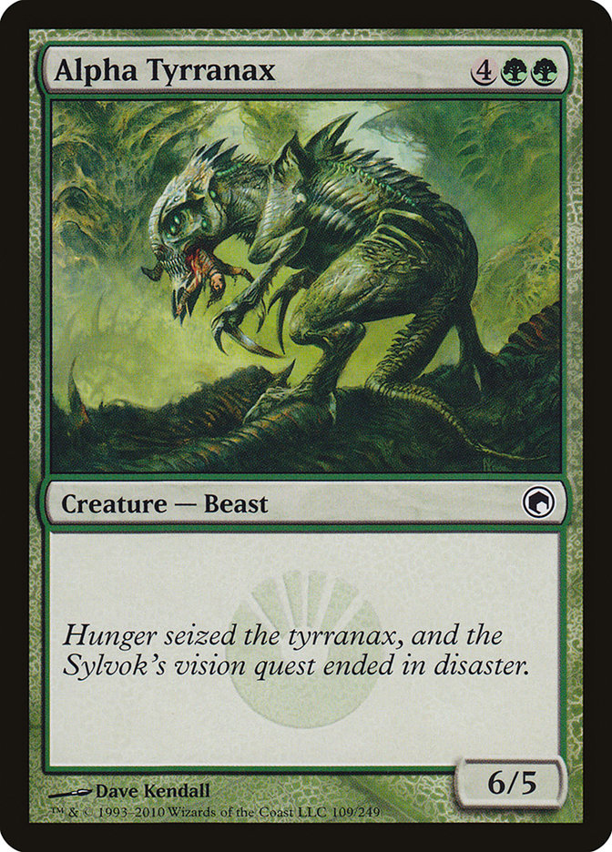 Alpha Tyrranax [Scars of Mirrodin] | Game Haven TX