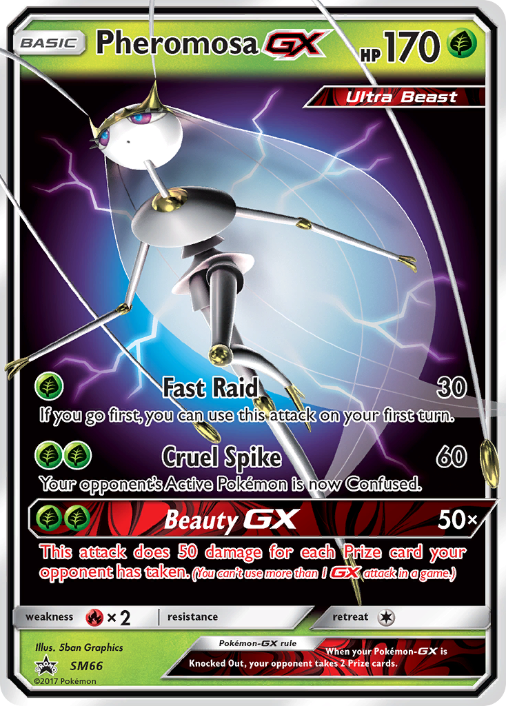 Pheromosa GX (SM66) [Sun & Moon: Black Star Promos] | Game Haven TX
