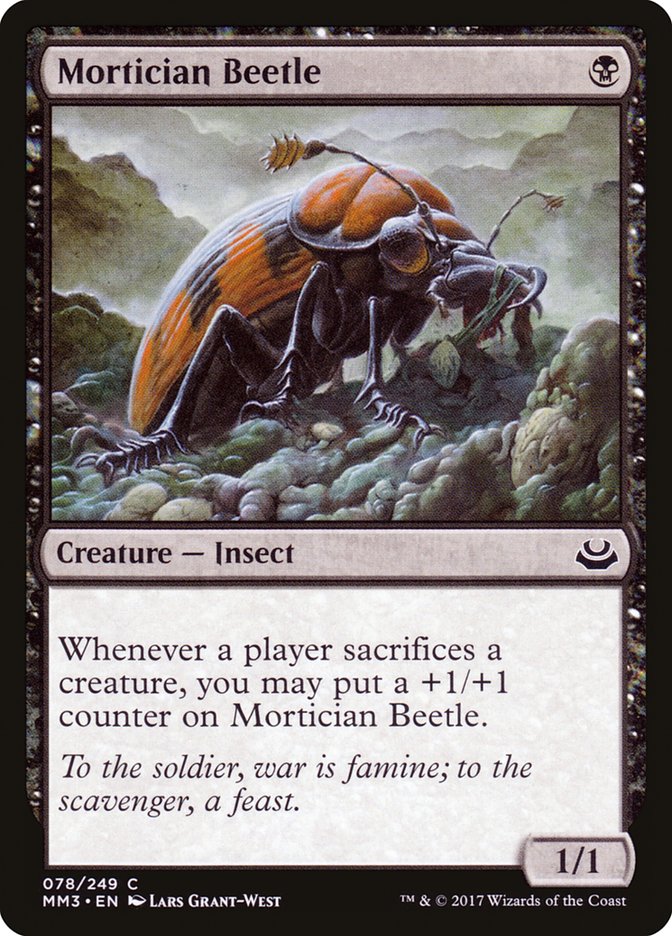 Mortician Beetle [Modern Masters 2017] | Game Haven TX