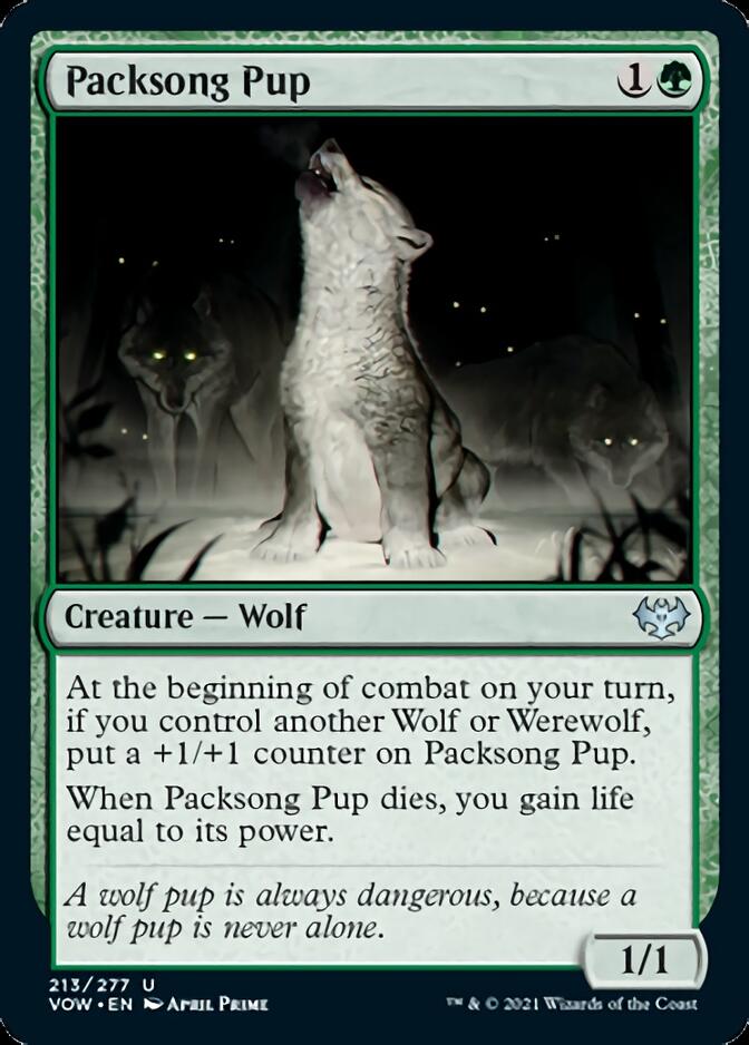 Packsong Pup [Innistrad: Crimson Vow] | Game Haven TX