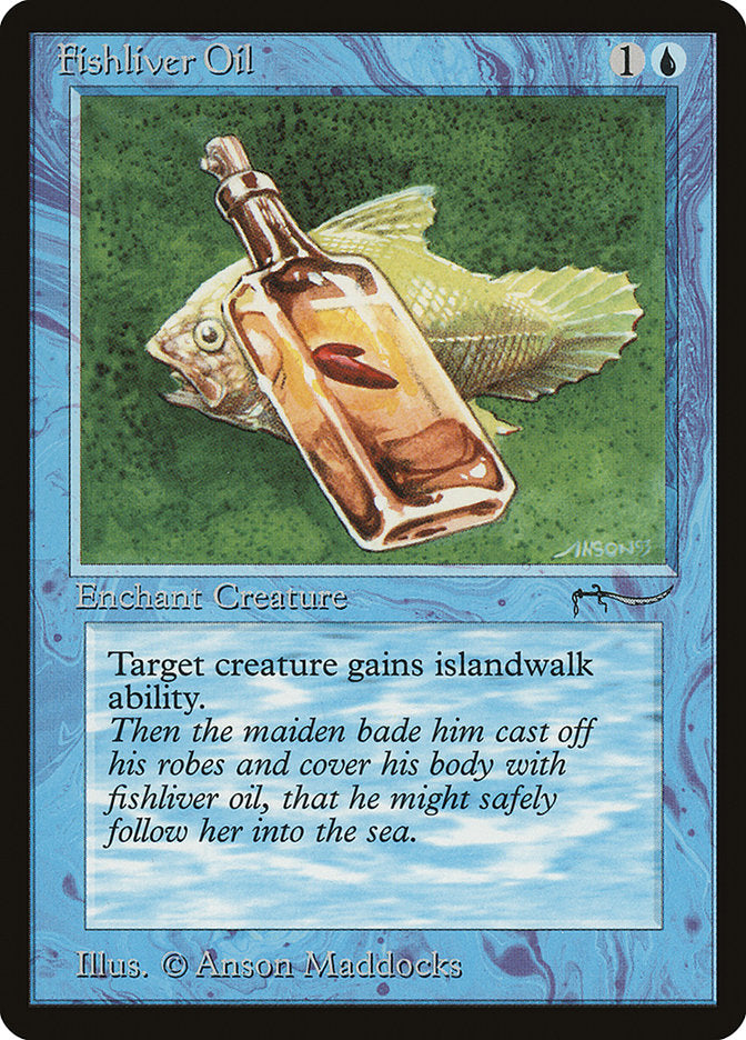 Fishliver Oil (Light Mana Cost) [Arabian Nights] | Game Haven TX
