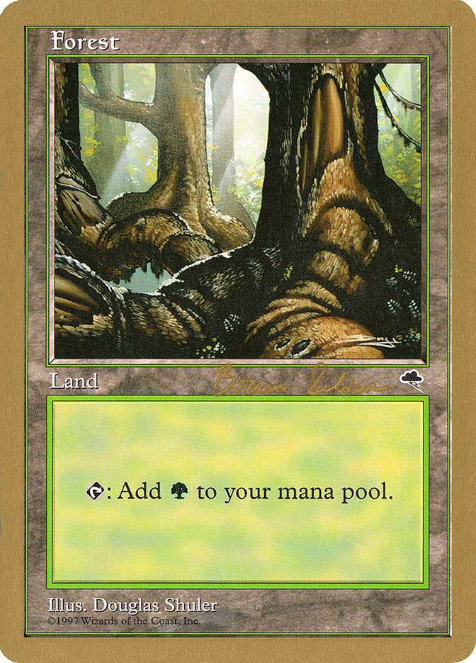 Forest (bs348) (Brian Selden) [World Championship Decks 1998] | Game Haven TX