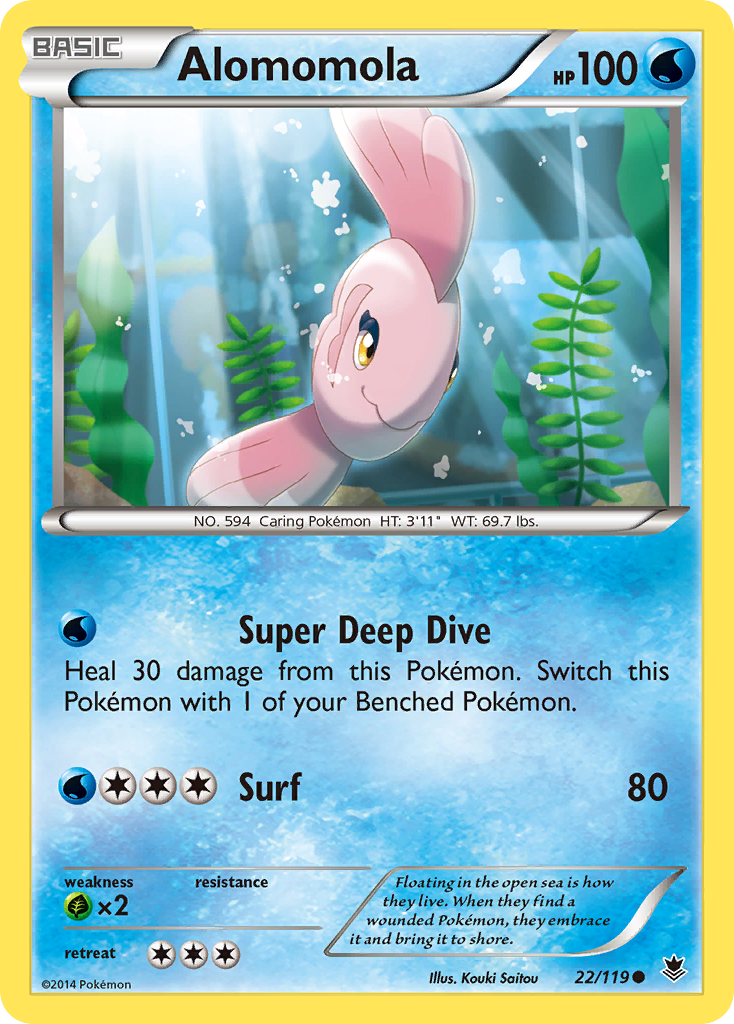 Alomomola (22/119) [XY: Phantom Forces] | Game Haven TX