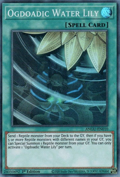 Ogdoadic Water Lily (Super Rare) [ANGU-EN010] Super Rare | Game Haven TX