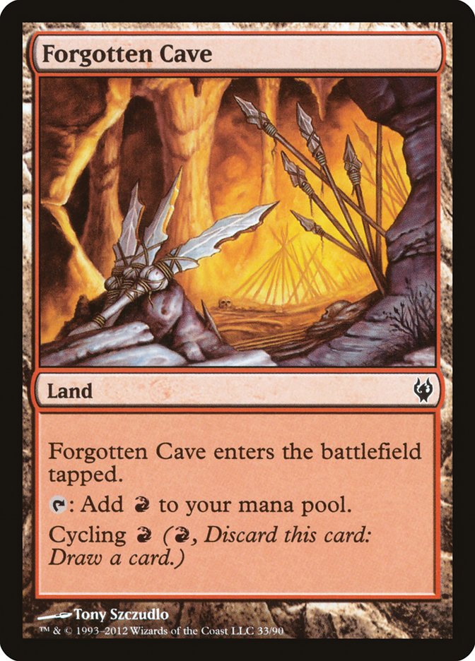 Forgotten Cave [Duel Decks: Izzet vs. Golgari] | Game Haven TX