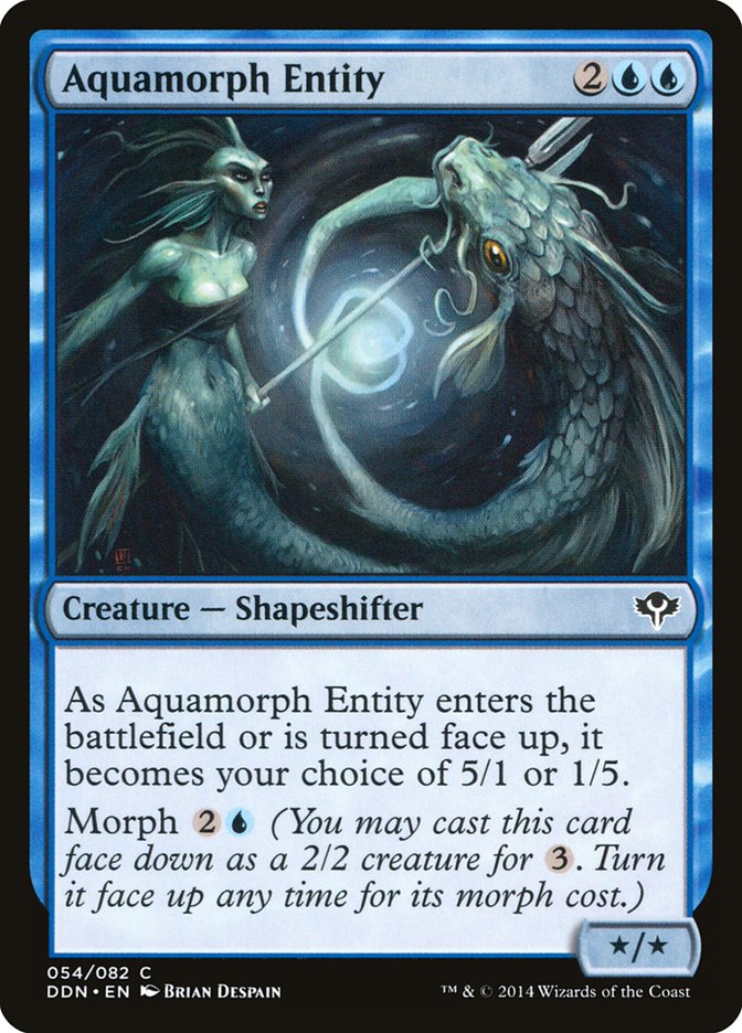 Aquamorph Entity [Duel Decks: Speed vs. Cunning] | Game Haven TX