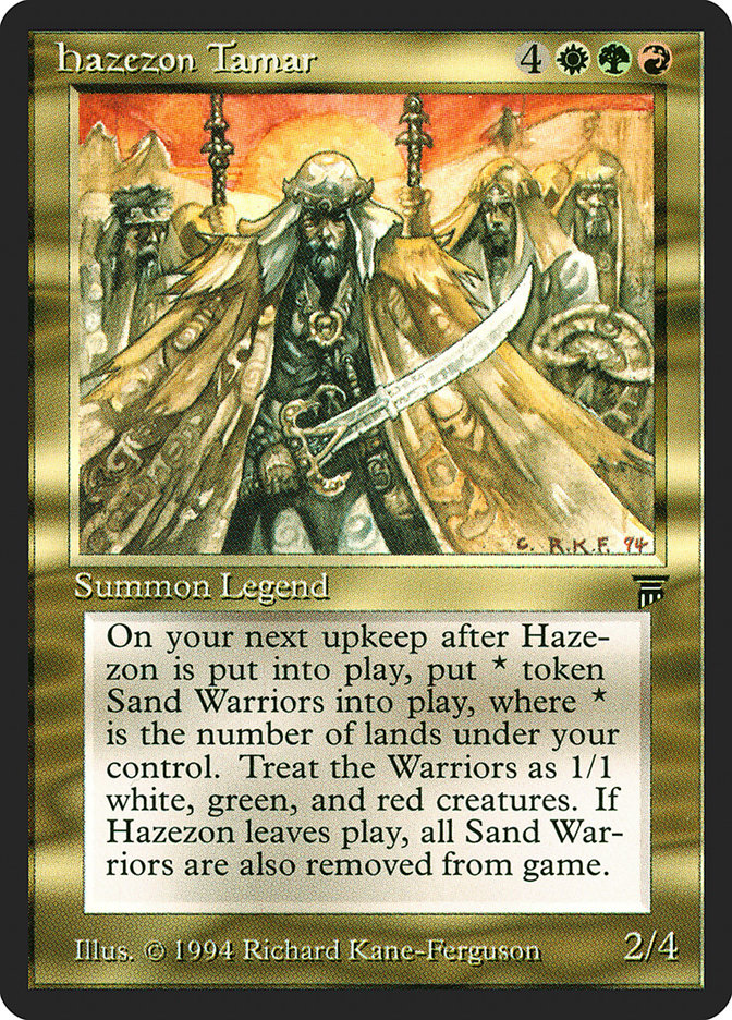Hazezon Tamar [Legends] | Game Haven TX