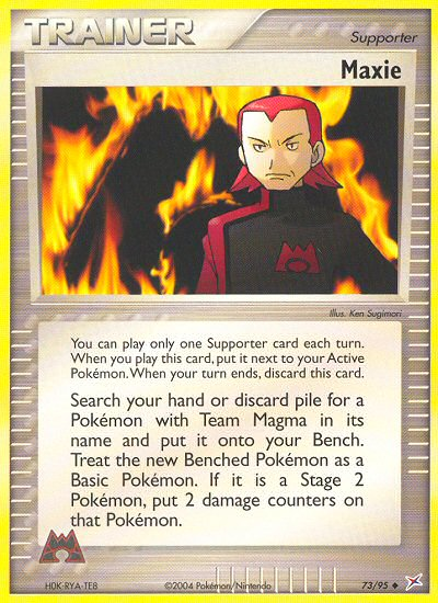 Maxie (73/95) [EX: Team Magma vs Team Aqua] | Game Haven TX