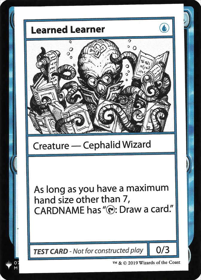 Learned Learner [Mystery Booster Playtest Cards] | Game Haven TX