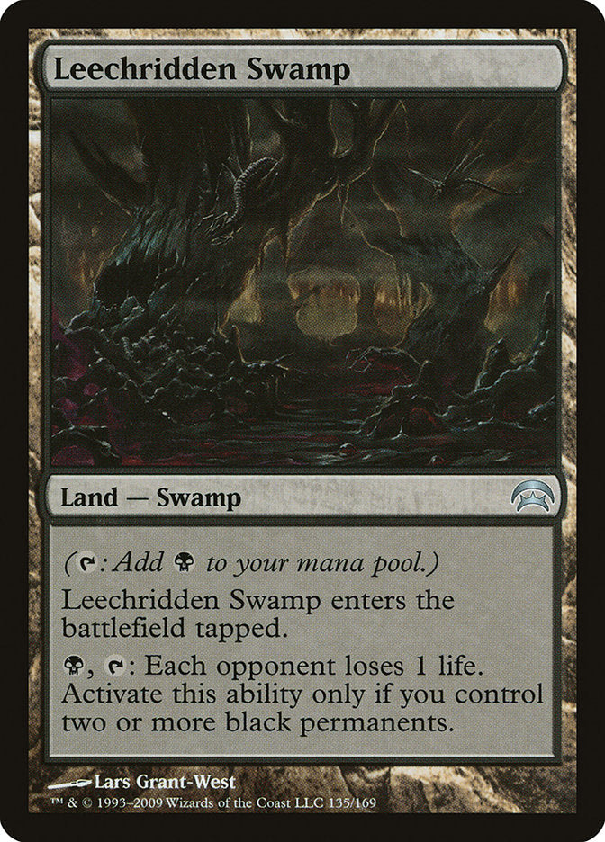 Leechridden Swamp [Planechase] | Game Haven TX