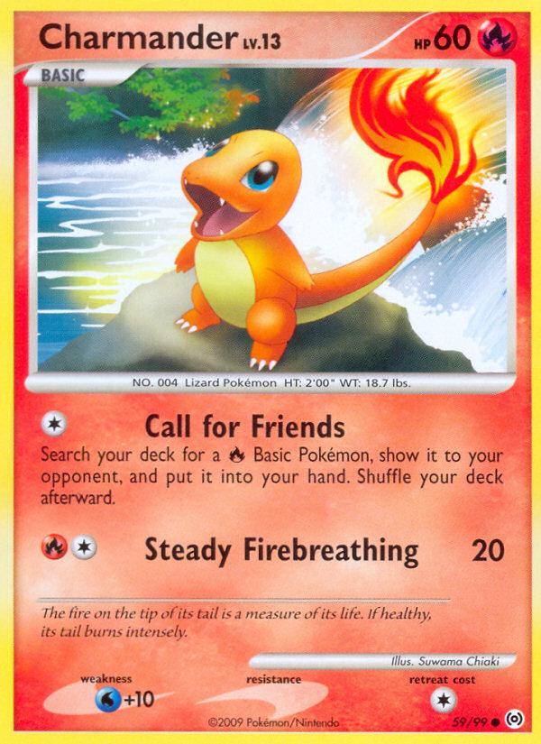 Charmander (59/99) [Platinum: Arceus] | Game Haven TX