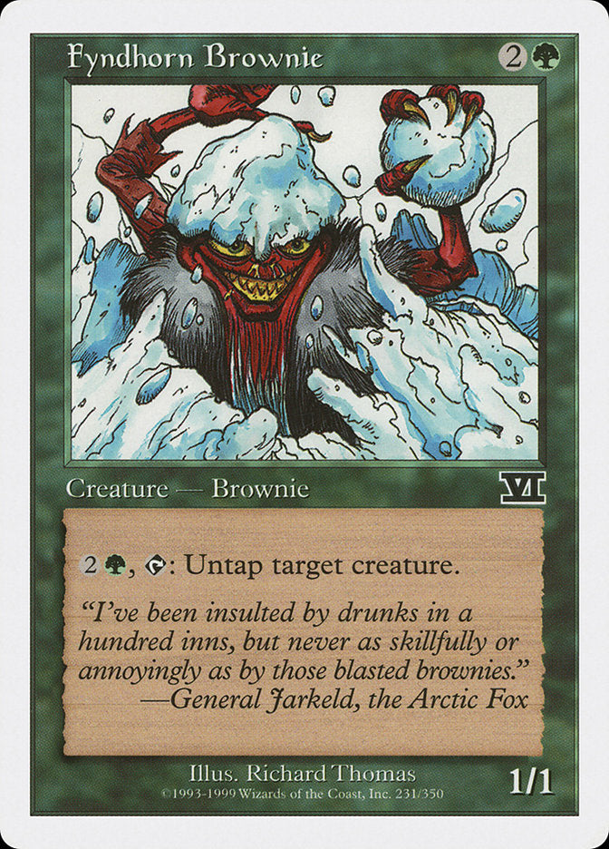 Fyndhorn Brownie [Classic Sixth Edition] | Game Haven TX