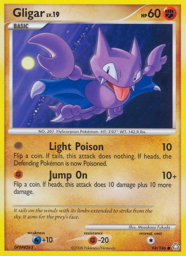 Gligar (94/146) [Diamond & Pearl: Legends Awakened] | Game Haven TX