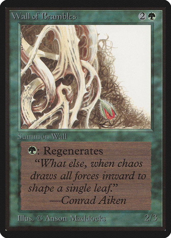 Wall of Brambles [Limited Edition Beta] | Game Haven TX