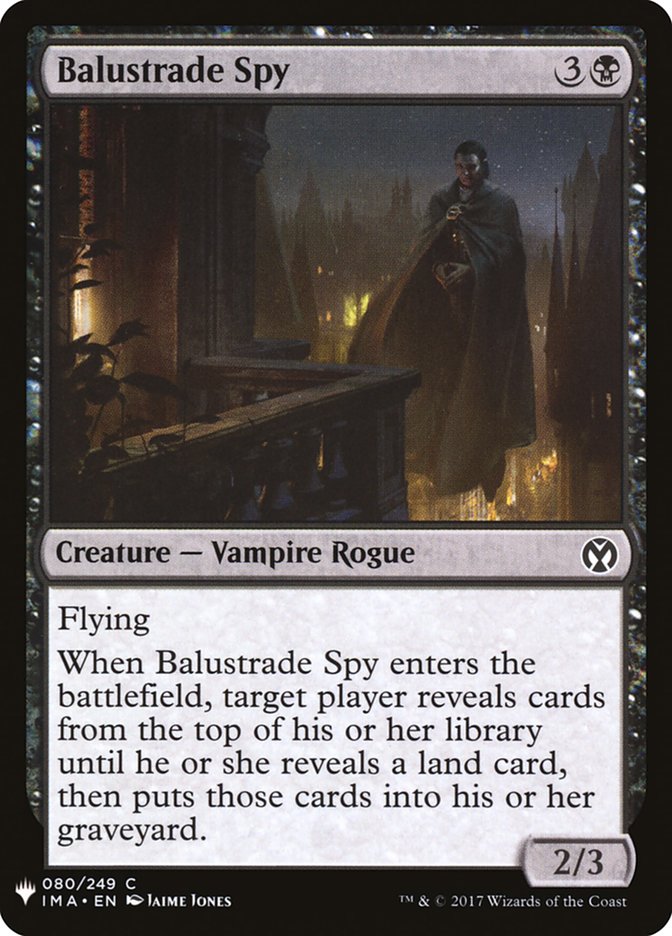 Balustrade Spy [Mystery Booster] | Game Haven TX