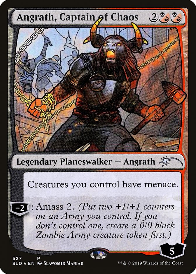 Angrath, Captain of Chaos (Stained Glass) [Secret Lair Drop Promos] | Game Haven TX