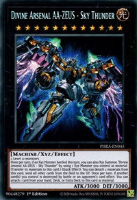 Divine Arsenal AA-ZEUS - Sky Thunder [PHRA-EN045] Secret Rare | Game Haven TX