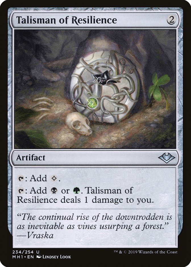 Talisman of Resilience [Modern Horizons] | Game Haven TX