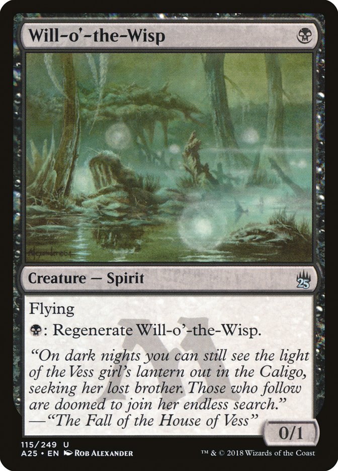 Will-o'-the-Wisp [Masters 25] | Game Haven TX