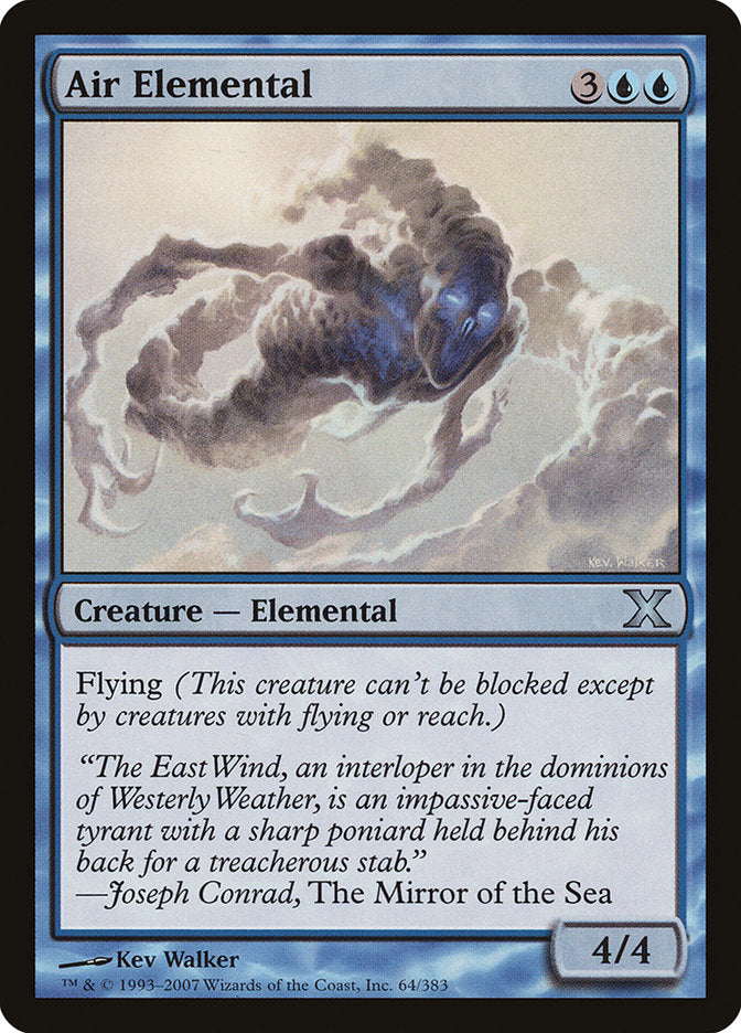 Air Elemental [Tenth Edition] | Game Haven TX