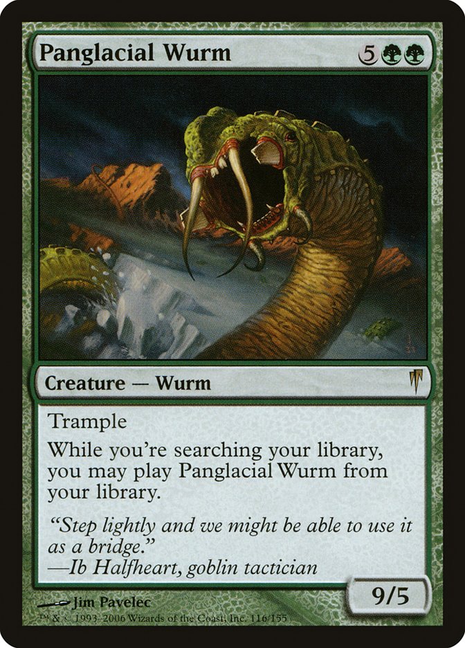 Panglacial Wurm [Coldsnap] | Game Haven TX