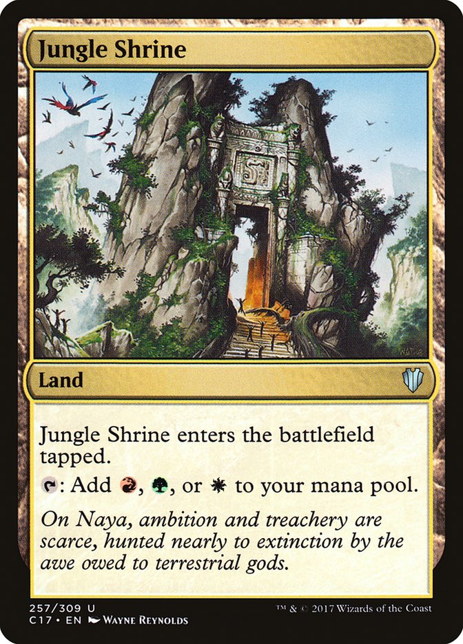 Jungle Shrine [Commander 2017] | Game Haven TX