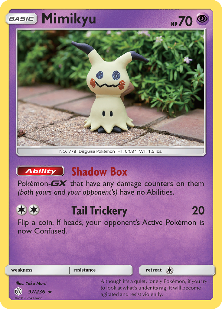 Mimikyu (97/236) [Sun & Moon: Cosmic Eclipse] | Game Haven TX