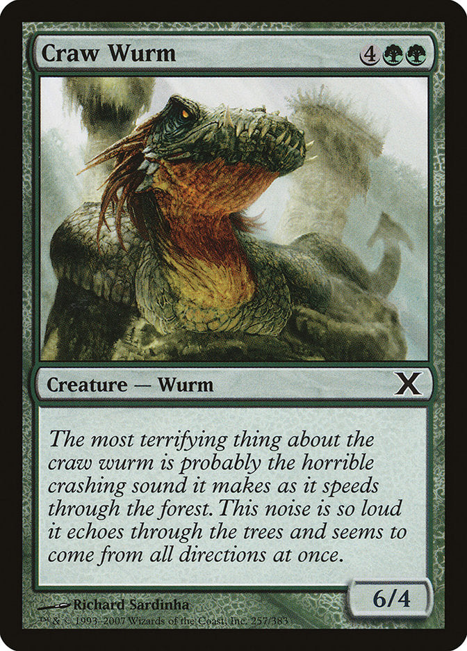 Craw Wurm [Tenth Edition] | Game Haven TX