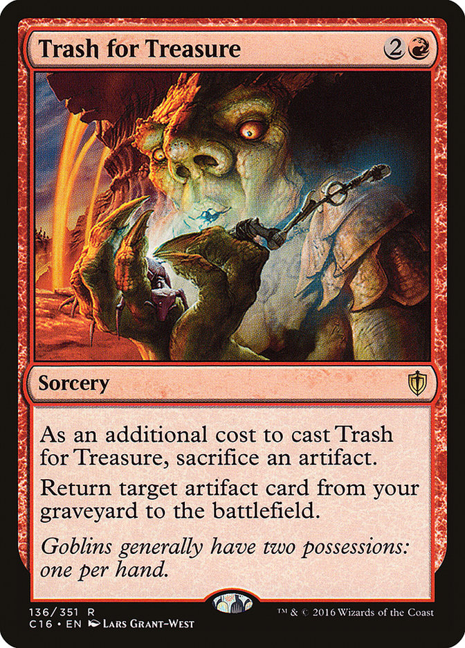 Trash for Treasure [Commander 2016] | Game Haven TX