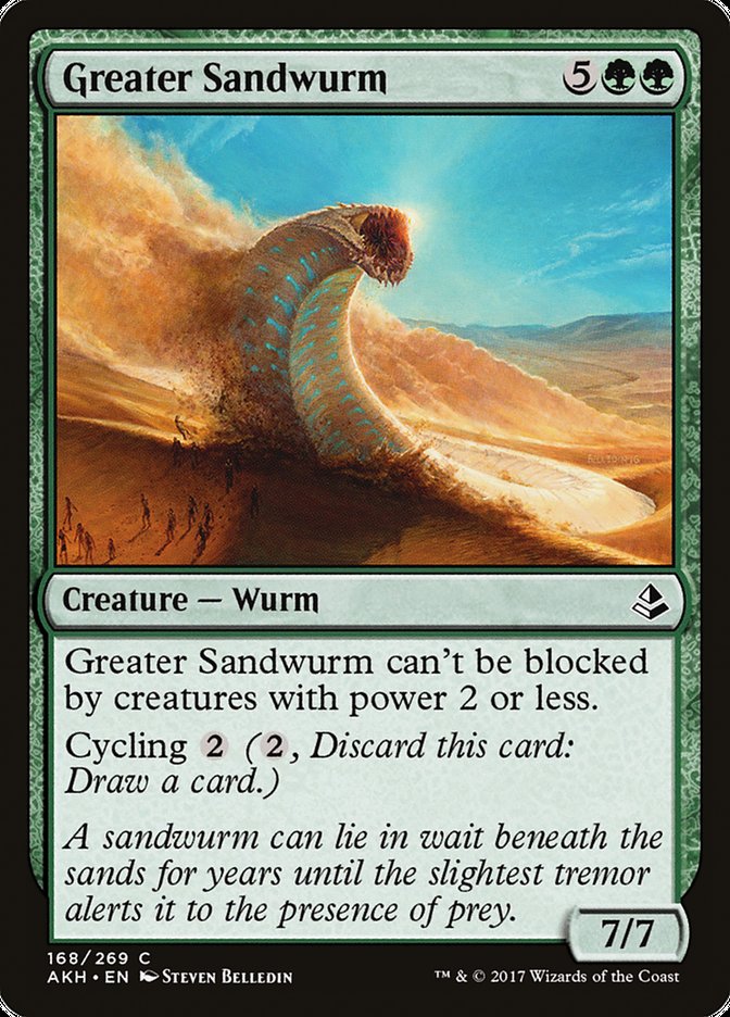 Greater Sandwurm [Amonkhet] | Game Haven TX