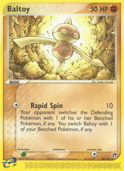 Baltoy (32/100) [EX: Sandstorm] | Game Haven TX