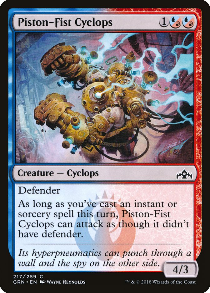 Piston-Fist Cyclops [Guilds of Ravnica] | Game Haven TX