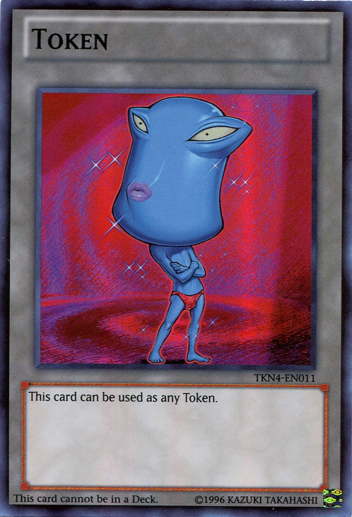 Ojama Token (Blue) [TKN4-EN011] Super Rare | Game Haven TX