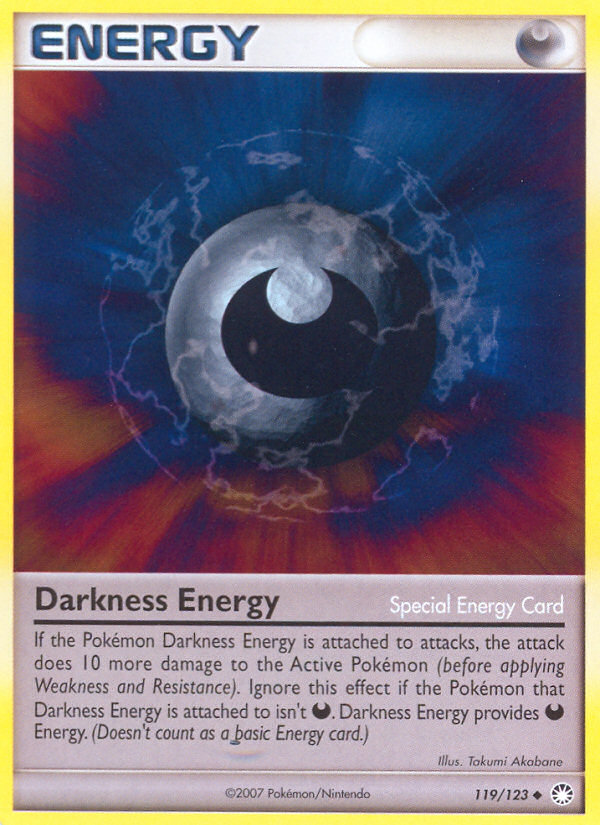 Darkness Energy (119/123) [Diamond & Pearl: Mysterious Treasures] | Game Haven TX
