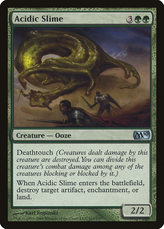 Acidic Slime [Magic 2010] | Game Haven TX