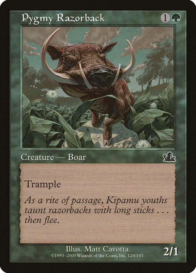 Pygmy Razorback [Prophecy] | Game Haven TX